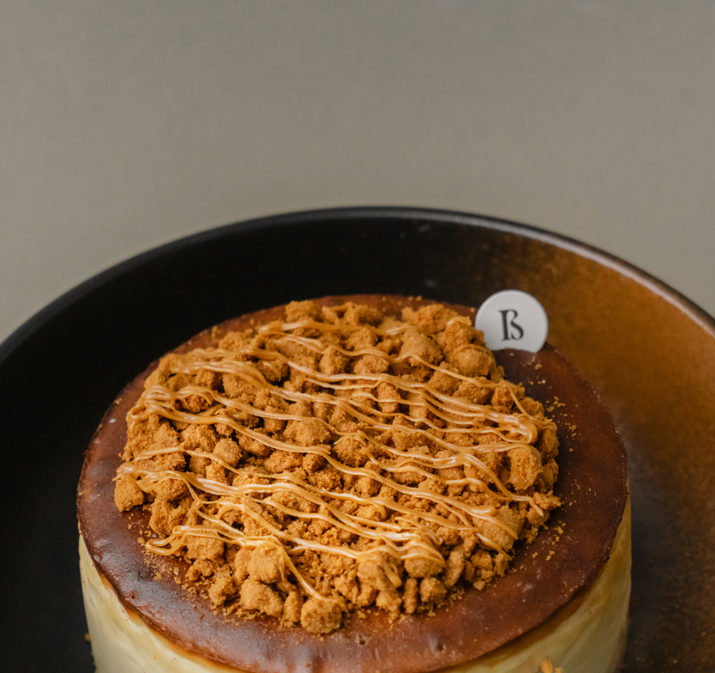 Speculoos Basque Cheesecake